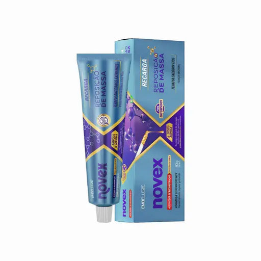 Novex Recharge Mass Replacement Hydration Mask 80g – Restore hair vitality and structure for a healthy, silky touch – Buy now at MKPBR.COM – Worldwide Shipping