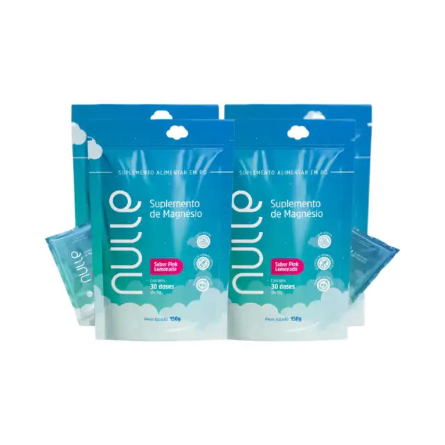 Nulle Buy 3 Get 1 Free Stress & Cortisol Powder Pink Lemonade – Buy now at MKPBR.COM – Worldwide Shipping