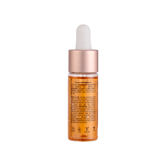 Kokeshi 100% Pure Rosehip Oil 20ml packaging detail – Buy now at MKPBR.COM – Worldwide Shipping