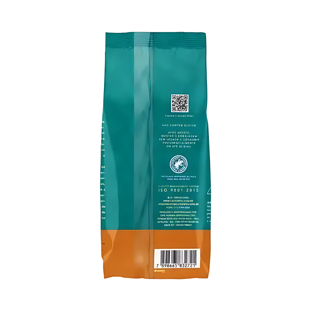 Orfeu Arara Whole Bean Coffee- The back view of th