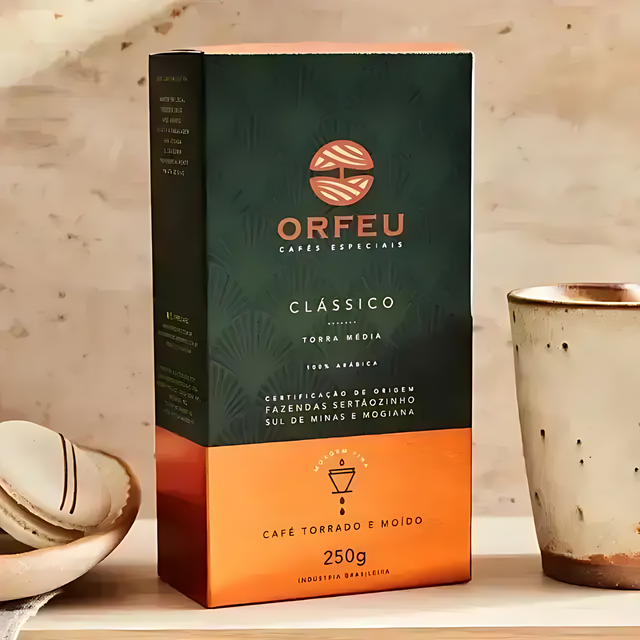 Orfeu Classic Ground Coffee – 100% Arabica
