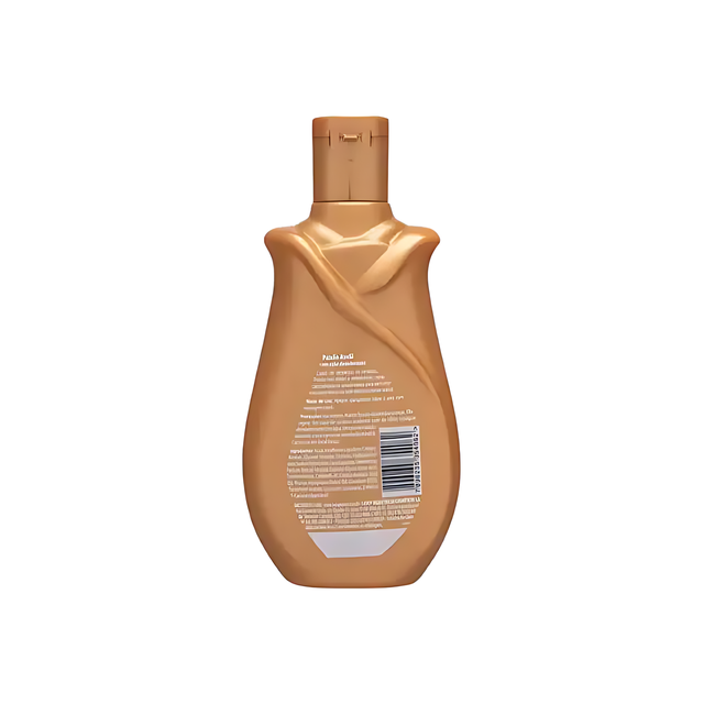 Paixão Avelã Hydrating Deodorant Lotion with Almond Oil – 24H Intense Moisture, 6.76 oz (200 mL) – Back label displaying product composition and manufacturer information – Buy now at MKPBR.COM – Worldwide Shipping