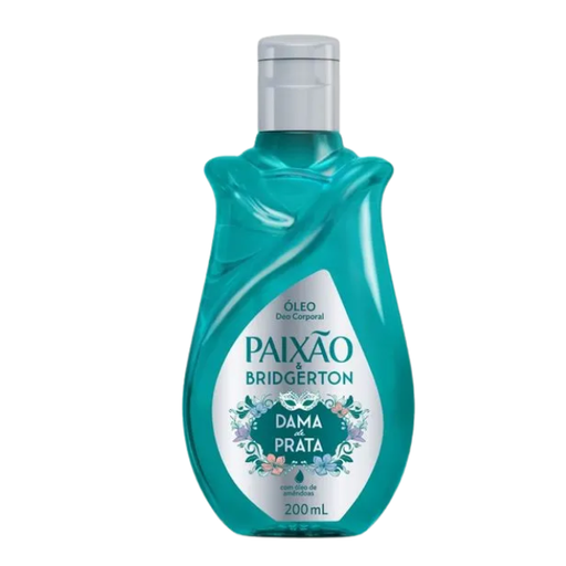 Paixão & Bridgerton Dama de Prata Body Oil for elegant, perfumed skin – Buy now at MKPBR.COM – Worldwide Shipping