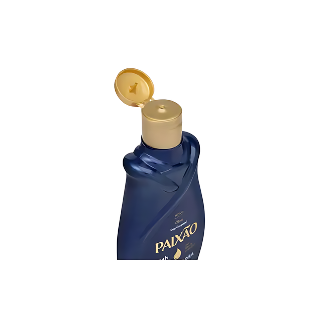 Detail of cap and dispenser for Paixão Inspiring White Roses body oil. Buy now at MKPBR.COM – Worldwide Shipping