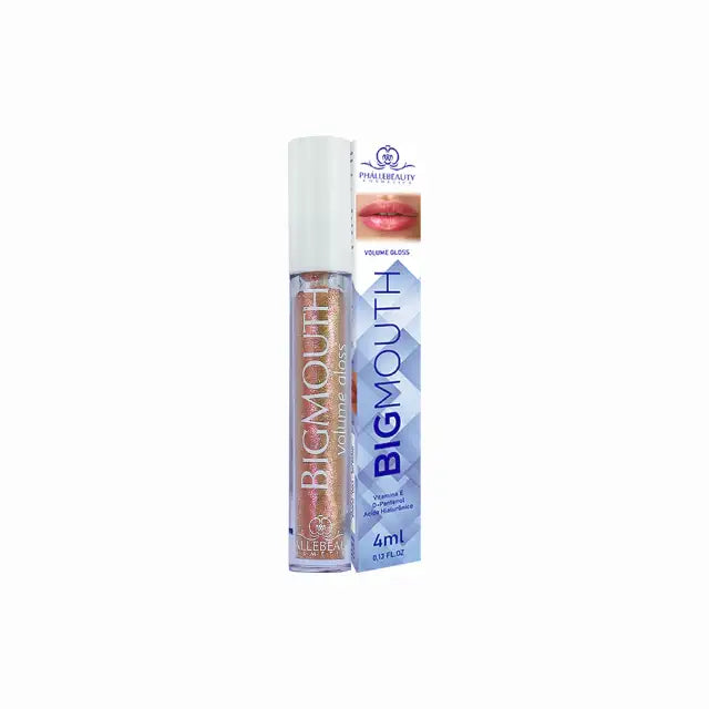 Phállebeauty Big Mouth Volume Gloss Gold Glitter for Shine – Buy now at MKPBR.COM – Worldwide Shipping