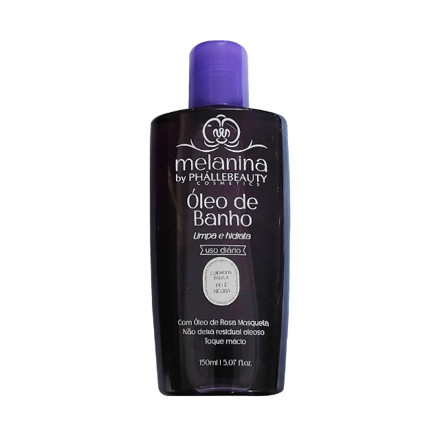 Phállebeauty Melanina Bath Oil with Almond and Rosehip – Buy now at MKPBR.COM – Worldwide Shipping