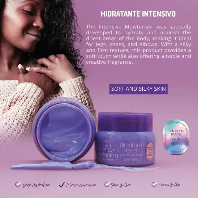 Phállebeauty Melanina Body Lotion with Shea and Cocoa Butter – Buy now at MKPBR.COM – Worldwide Shipping