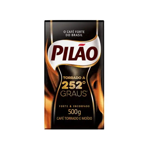 Pilão 252º Graus Vacuum Roasted Ground Coffee 17.64 oz (500 g) - Extra Strong – Buy now at MKPBR.COM – Worldwide Shipping