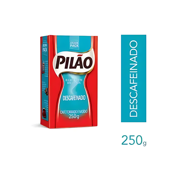 Pilão Decaffeinated Intensity 8 Coffee, Rich Aroma MKPBR Wellness – Buy now at MKPBR.COM – Worldwide Shipping