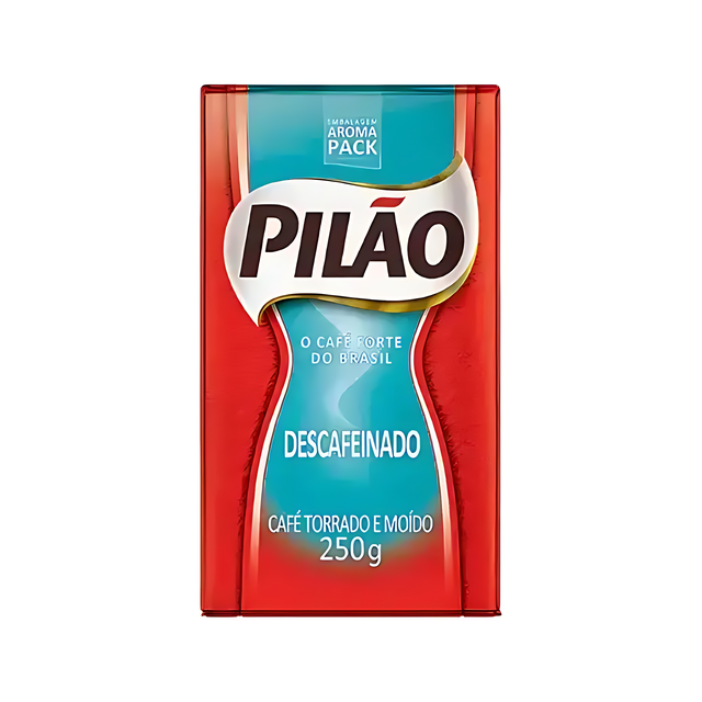 Pilão Decaffeinated Premium Brazilian Coffee, Caffeine Free, Sealed – Buy now at MKPBR.COM – Worldwide Shipping