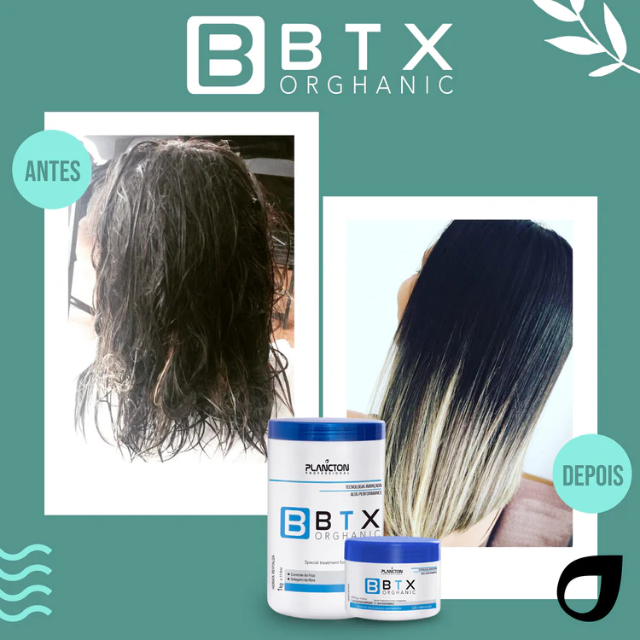 Frizz-free results with Plancton Professional BTX Orghanic mask – Buy now at MKPBR.COM – Worldwide Shipping