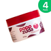 Popozuda cream 4 pack moisturizing skin cream with red lid and 200g container