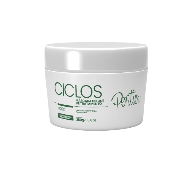 Portier Ciclos Unique 250g deep repair mask – Buy now at MKPBR.COM – Worldwide Shipping