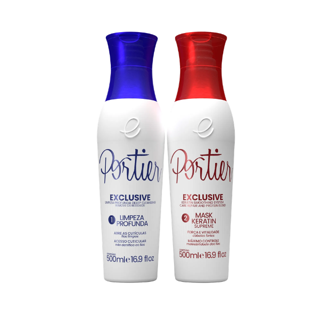 Portier Exclusive 500ml Professional Kit front view – Buy now at MKPBR.COM – Worldwide Shipping
