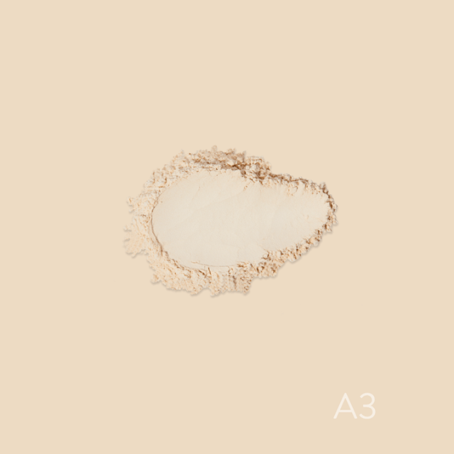 Catharine Hill Angel Powder Loose Face Powder by Pri Lessa – Ultrafine Matte Setting Powder 0.35 oz (10g) – Shade A3 white powder for fair light skins – Buy now at MKPBR.COM – Worldwide Shipping