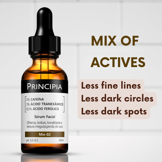 Principia Mix-02 Caffeine Serum + Tranexamic Acid + Ferulic Acid