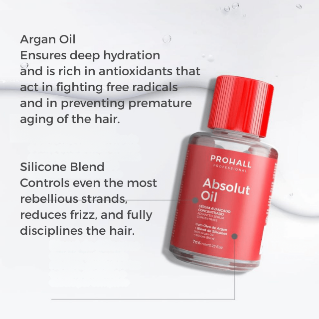 Prohall Absolut Oil Brazilian Argan Oil Serum Benefits – Buy now at MKPBR.COM – Worldwide Shipping