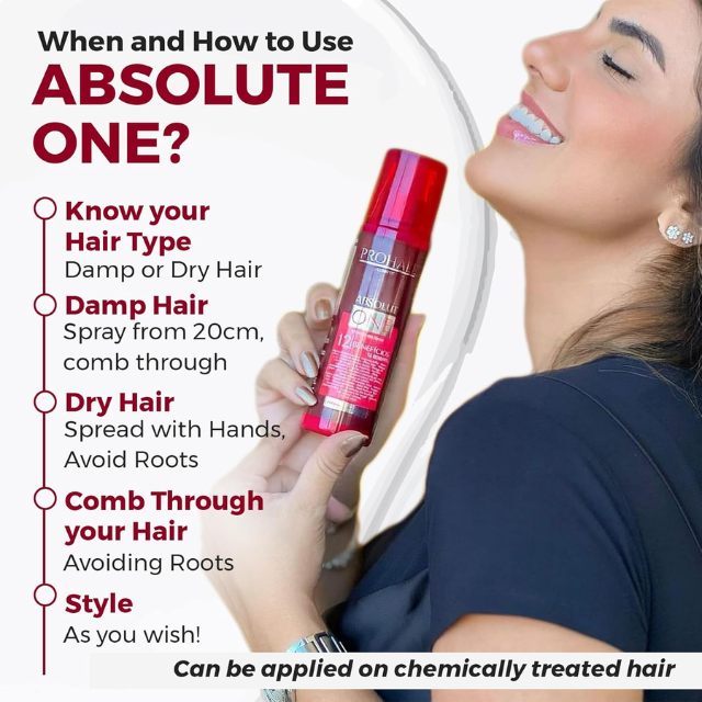 Prohall Absolut One Brazilian Multifunctional Hair Spray Care – Buy now at MKPBR.COM – Worldwide Shipping