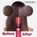 Prohall Absolut One Frizz Control Spray Mask Before and After – Buy now at MKPBR.COM – Worldwide Shipping