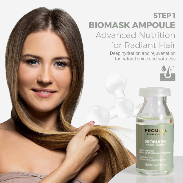 Prohall Biomask Hydration Ampoule 0.51 oz (15 ml) – Buy now at MKPBR.COM – Worldwide Shipping