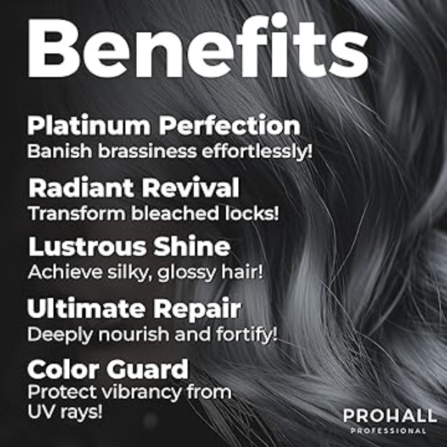 Prohall Black Gloss Platinum Blonde Effect – Buy now at MKPBR.COM – Worldwide Shipping