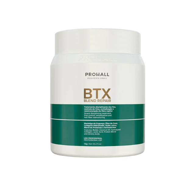 Prohall Blend Repair Organic Hair Btx Treatment 35.27 oz (1 kg) – Buy now at MKPBR.COM – Worldwide Shipping