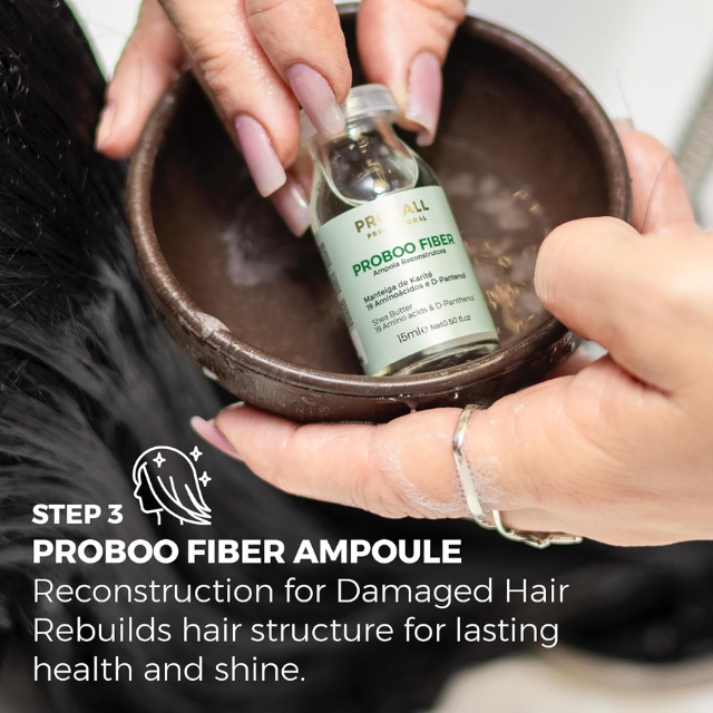 Prohall Proboo Fiber Reconstruction Ampoule 0.51 oz (15 ml) – Buy now at MKPBR.COM – Worldwide Shipping