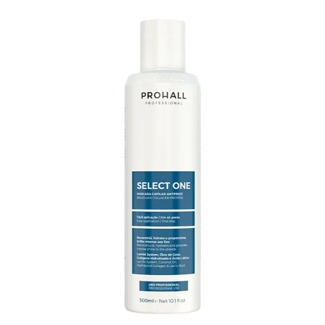 Prohall Select One Brazilian Keratin Smoothing Treatment 10.14 oz (300 g) – Buy now at MKPBR.COM – Worldwide Shipping