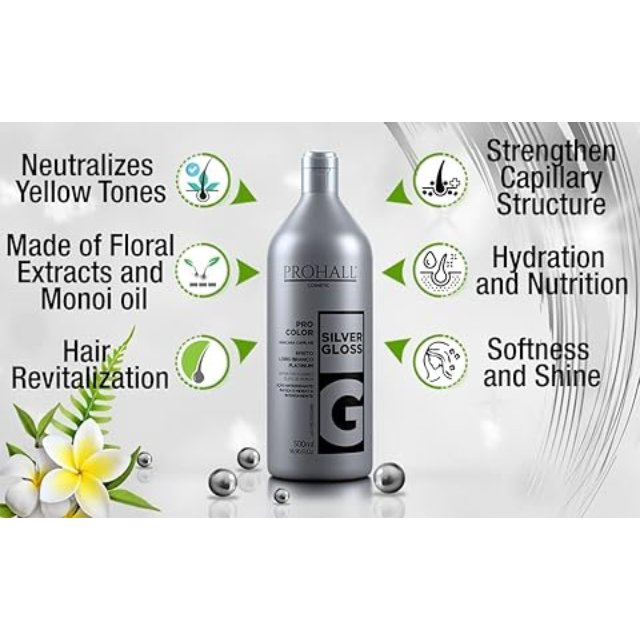 Prohall Silver Gloss Ice White Toning Results – Buy now at MKPBR.COM – Worldwide Shipping