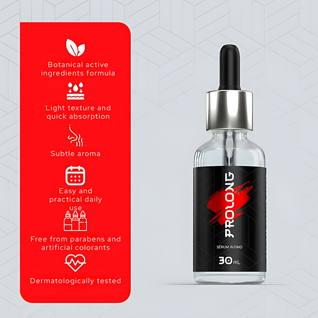Prolong Refreshing Topical Serum for Men, Fast-Absorbing Daily Skin Care – 1.01 oz (30 mL) – MKPBR Wellness official Brazilian products worldwide – Buy now at MKPBR.COM – Worldwide Shipping