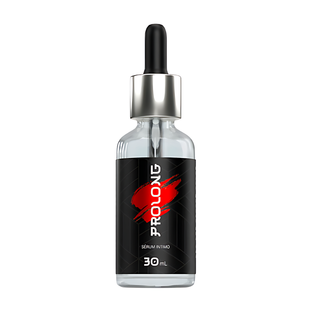 Prolong Refreshing Topical Serum for Men, Fast-Absorbing Daily Skin Care – 1.01 oz (30 mL) – Prolong bottle front view – Buy now at MKPBR.COM – Worldwide Shipping