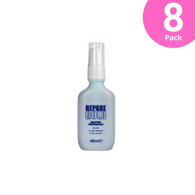 Bundle of 8 Gold Spell Co. Repare Gold hair repair serum bottles 40ml each with lightweight nourishing formula - Buy now at MKPBR.COM - Worldwide Shipping