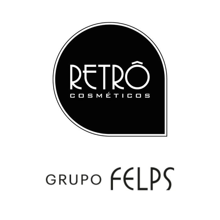 Retrô Cosméticos brand logo with Grupo Felps signature shown with the Blond Angel Toning Kit – Buy now at MKPBR.COM – Worldwide Shipping