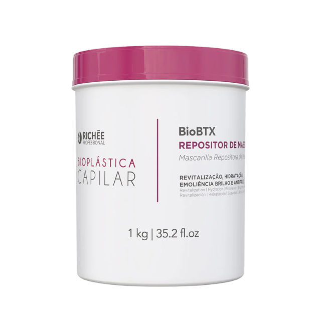 Richée Bioplástica Bio Mass Replenishing Hair Mask 1kg professional size – Buy now at MKPBR.COM – Worldwide Shipping