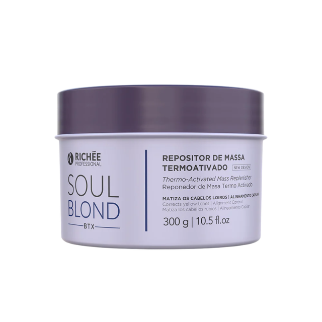 Richée Soul Blond BTX 300g front product view – Buy now at MKPBR.COM – Worldwide Shipping