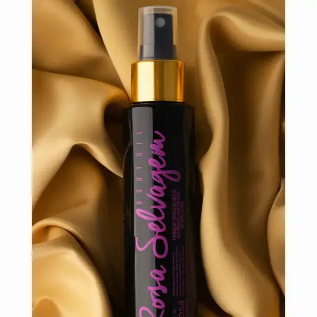 Rosa Selvagem Clarifying Body Oil Packaging 3.38 fl oz – Elegant design. Buy now at MKPBR.COM – Worldwide Shipping.