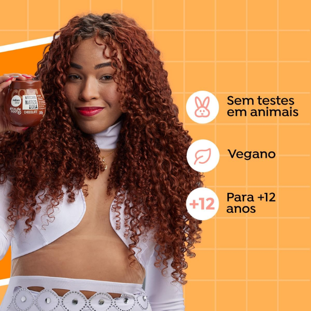 Brazilian chocolate toning mask for vibrant warm brown hair – Buy now at MKPBR.COM – Worldwide Shipping