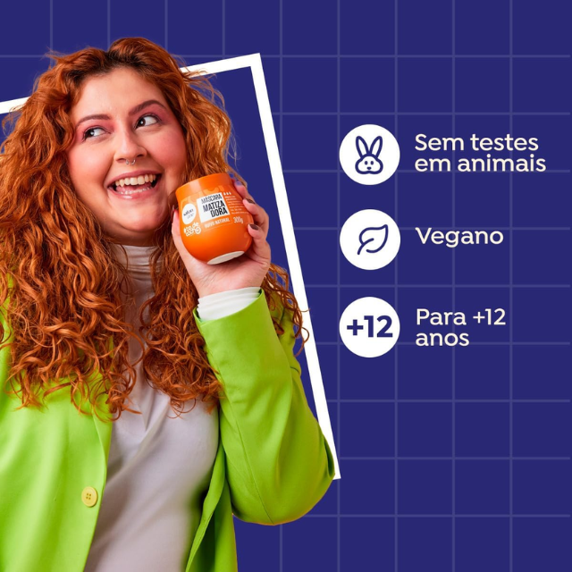 Brazilian natural red toning mask for vibrant hair – Buy now at MKPBR.COM – Worldwide Shipping
