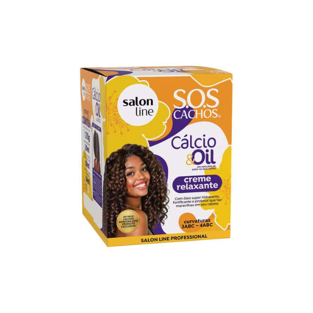 Salon Line S.O.S Cachos Calcium & Oil Professional Relaxing Kit