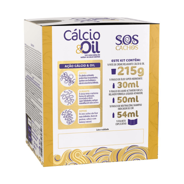 Complete Salon Line Calcio & Oil Kit components – Buy now at MKPBR.COM – Worldwide Shipping
