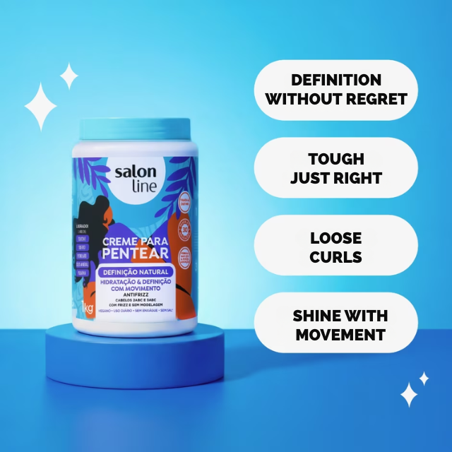 Salon Line Natural Definition cream for shine and softness – Buy now at MKPBR.COM – Worldwide Shipping