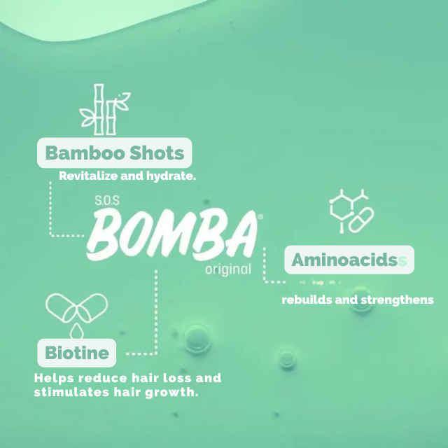 Salon Line SOS Bomba Antiqueda Fortalecedor Tonic – Anti-Hair Loss & Strength 3.38 oz (100 ml) floral fruity woody Brazilian vegan tonic – Buy now at MKPBR.COM – Worldwide Shipping