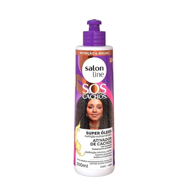 Salon Line S.O.S Cachos Super Óleos Curl Activator 300ml – Buy now at MKPBR.COM – Worldwide Shipping
