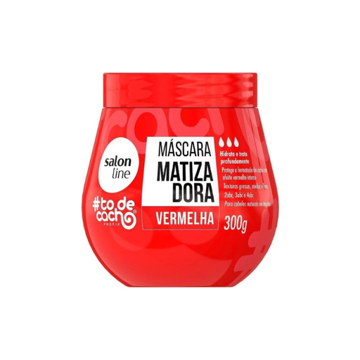 Red hair mask packaging 300 g – Buy now at MKPBR.COM – Worldwide Shipping
