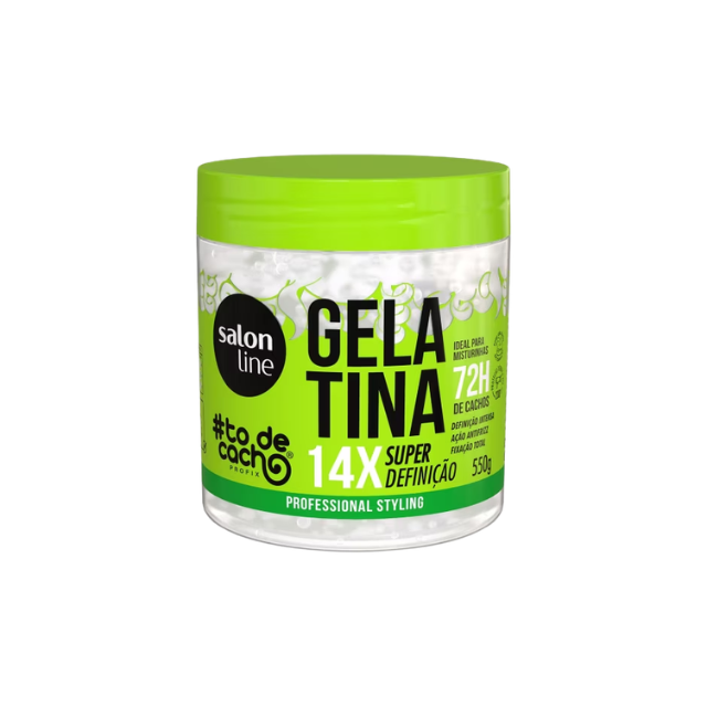 Salon Line #todecacho Super Definition Gelatin 550 g front view – Buy now at MKPBR.COM – Worldwide Shipping