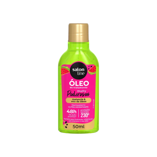Salon Line #todecacho Watermelon Multy Oil – 48h Frizz Control & Thermal Protection 1.69 oz (50 ml) product bottle – Buy now at MKPBR.COM – Worldwide Shipping
