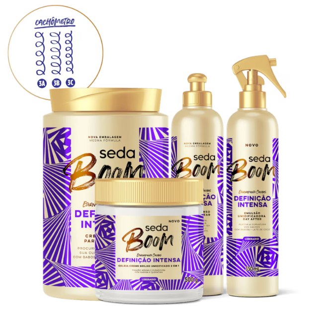 Seda Boom Intense Definição Intensa. Intense Definition Hair