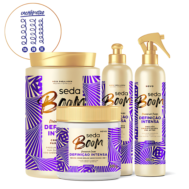 Seda Boom Definição Intensa. Embodying Brazilian innovation in multi-tasking hair care – Buy now at MKPBR.COM – Worldwide Shipping