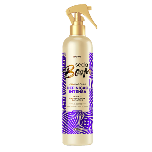 Seda Boom Definição Intensa Day After Moisturizing Emulsion, Curl Reactivation & Hydration Spray, 11.83 fl oz (350 ml) – Buy now at MKPBR.COM – Worldwide Shipping