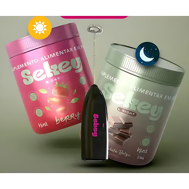 Sekey Day & Night 24H Metabolism Support Kit - Strawberry & Chocolate - Full Body Metabolism Kit - Buy now at MKPBR.COM - Worldwide Shipping